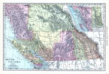 British Columbia, World Atlas 1913